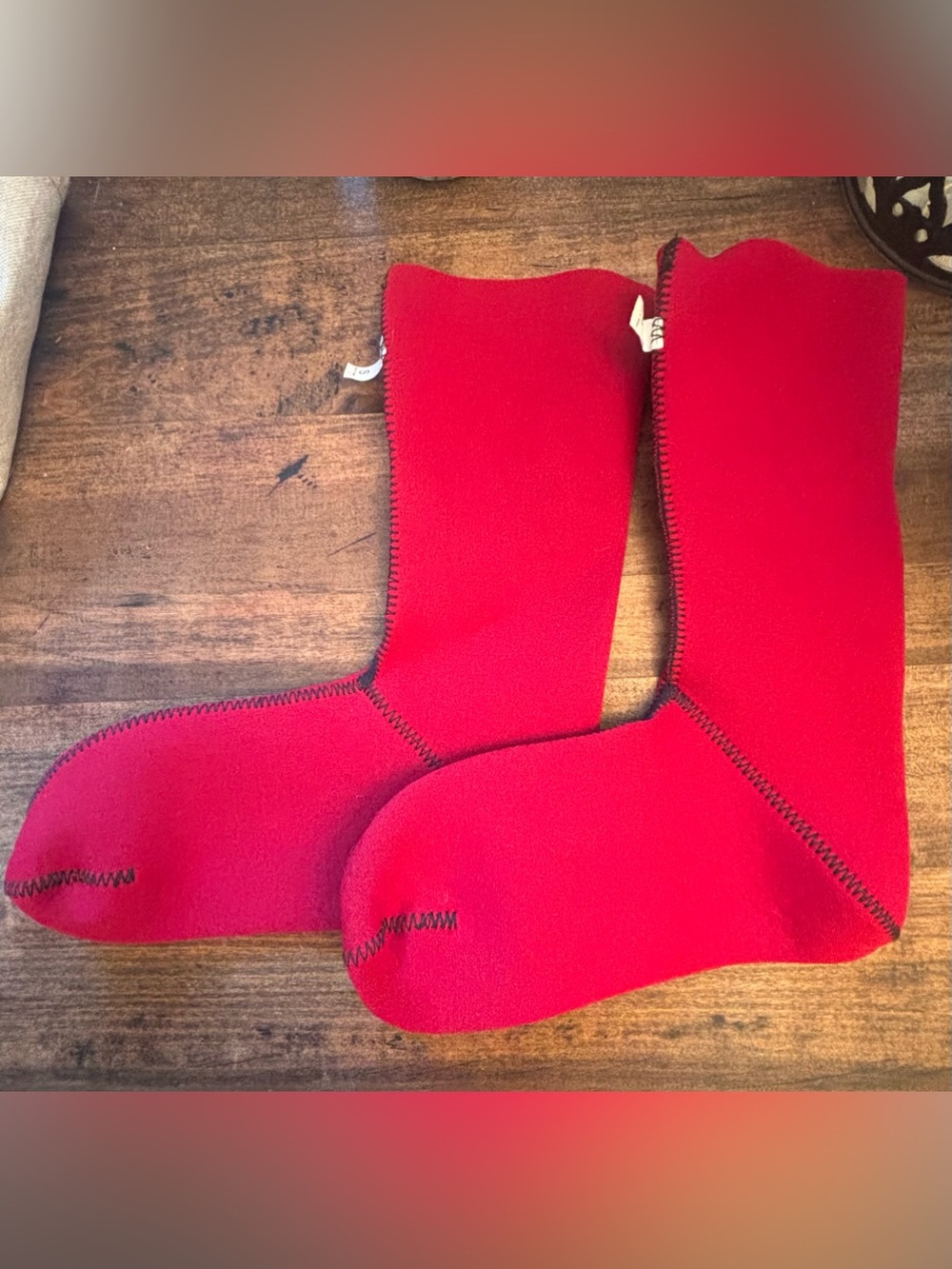 NeoSock Black Neoprene Boot Liners, Women’s Size Small, Like New, Worn Once - Picture 4 of 7